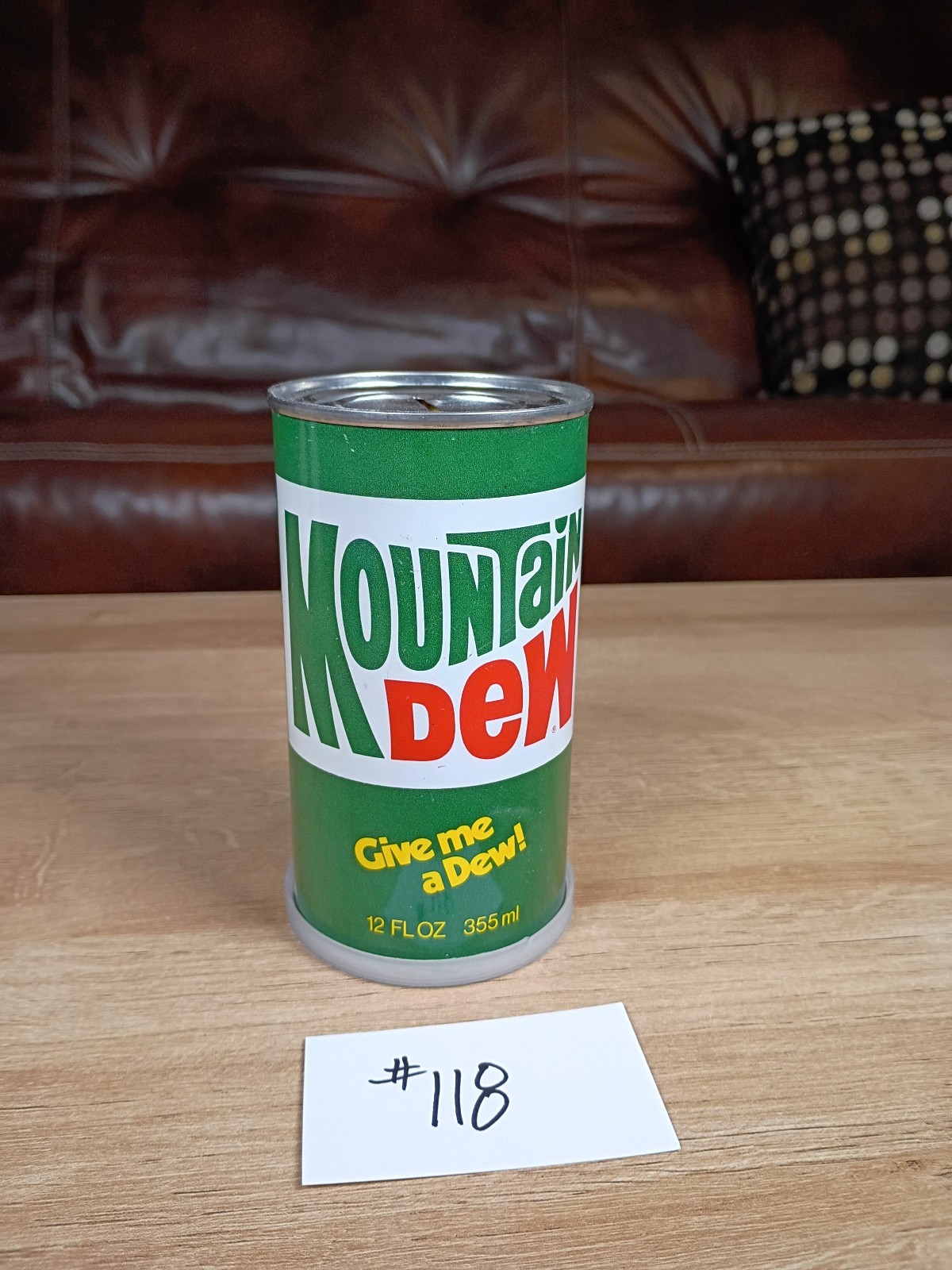 Sealed 1980s Mt. Dew Shirt Can (The Shirt in Photos is from a DIFFERENT CAN!)