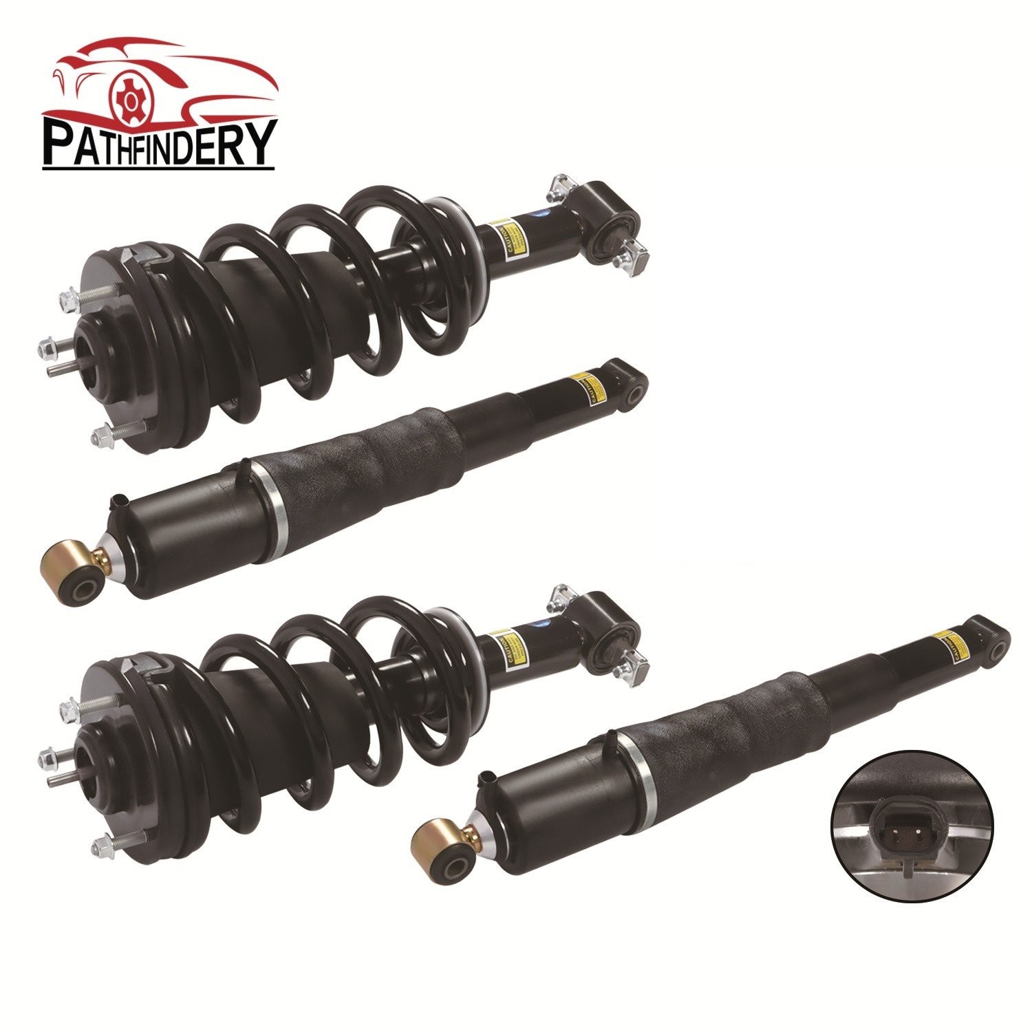 Front Rear Shock Struts w/MagneRide Fit For Cadillac Escalade Tahoe GMC 2007-14