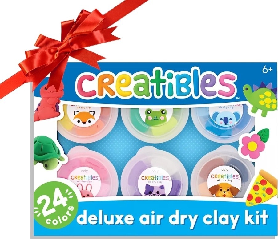 Ooly Air Dry Clay for Kids, 24 Colors Modeling Clay with 3 Shaping Tools,...223