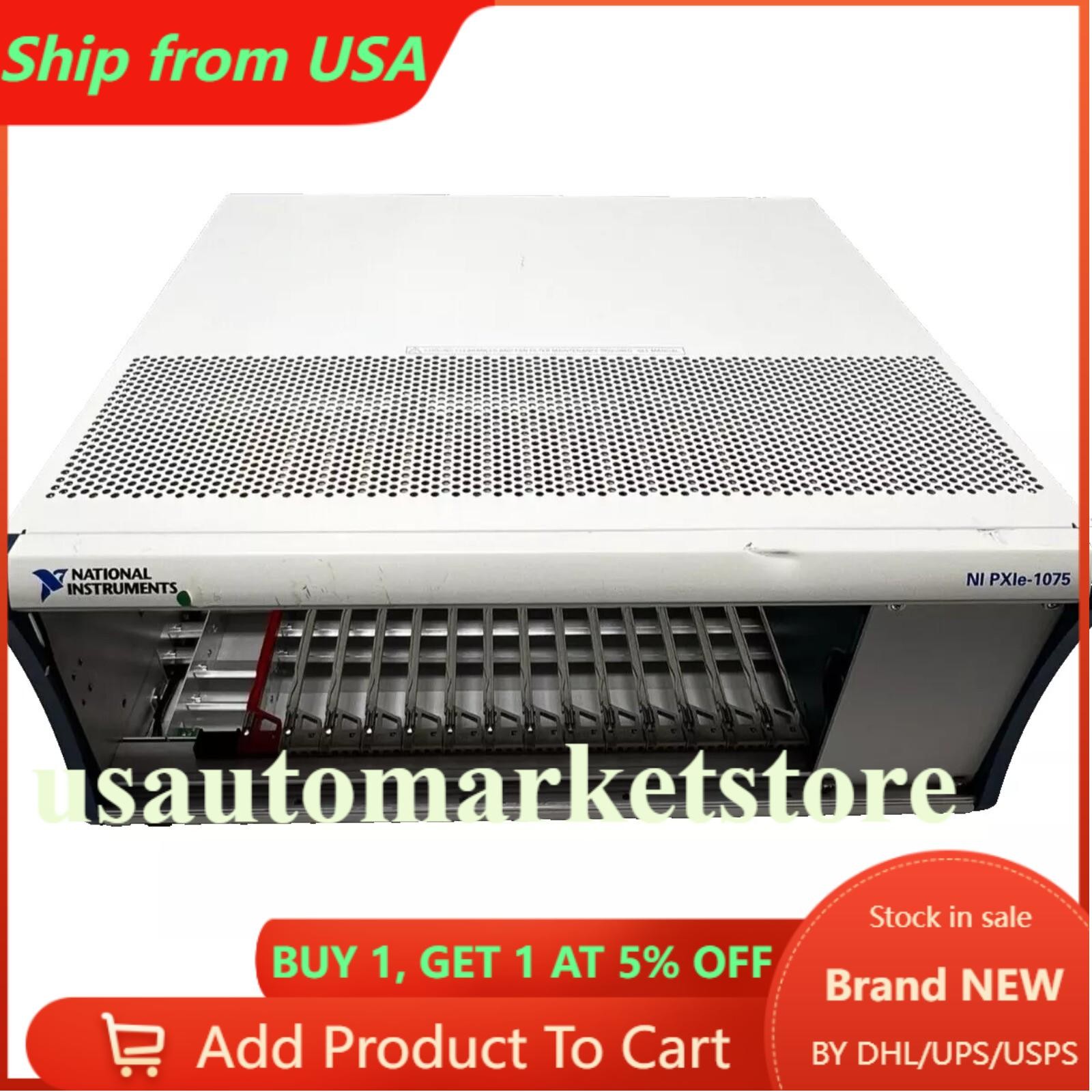 US Free TAX NEW NI PXIe-1075 PXIe1075 Up to 4 GB/s PXI Chassis.