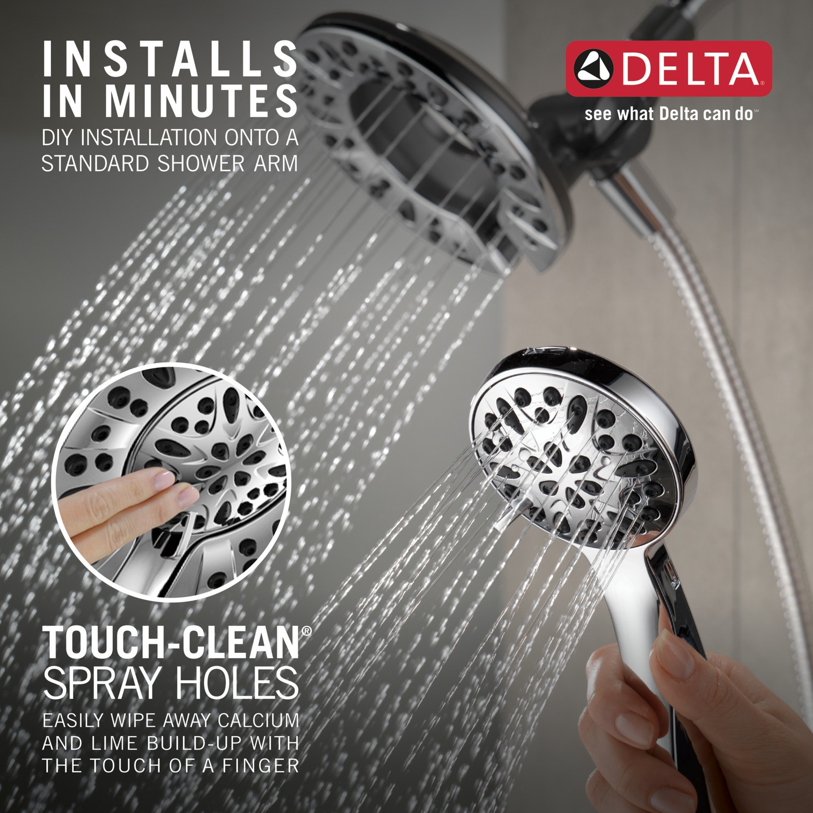 Delta In2ition Chrome 75490-R-Certified Refurbished