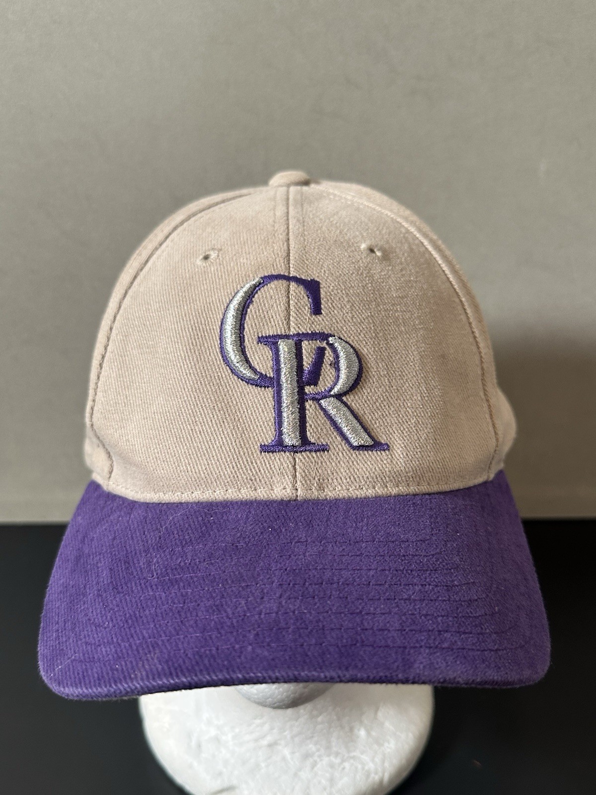 vintage logo athletic Colorodo Rockies Hat