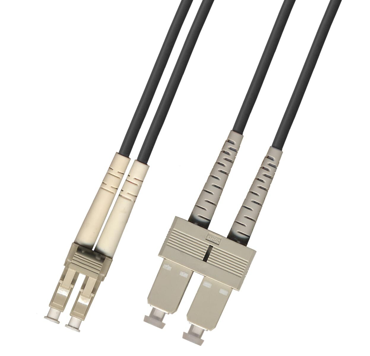 40M 131.2ft LC-SC Outdoor Fiber Optic Cable Duplex Multimode 62.5/125 40M Cord