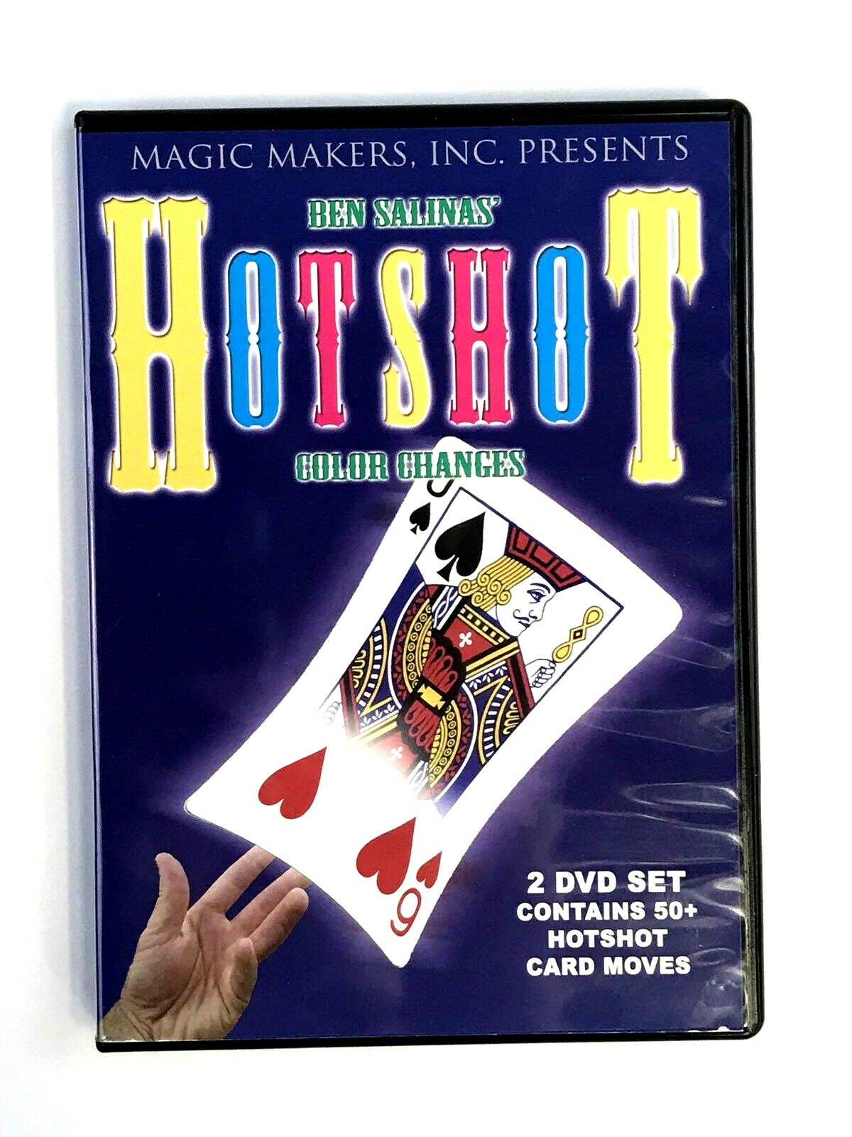 Ben Salina's Hot Shot Color Changes MAGIC TRICK (2 DVDs, 2006)