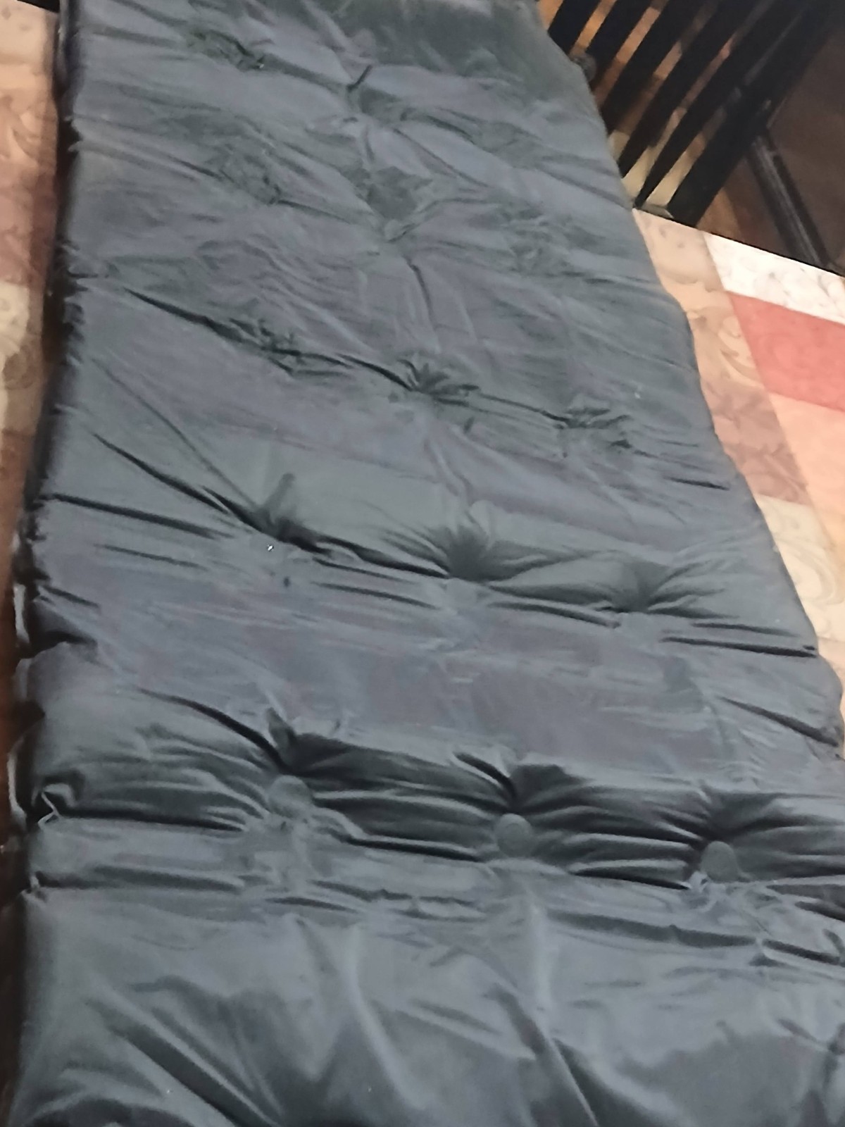 Coleman MAX Black Inflatable Camping Sleeping Pad Self Inflating with Valve EUC
