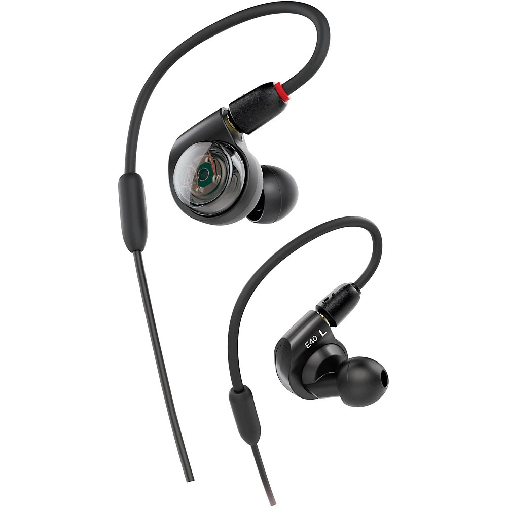AudioTechnica ATHE40 Professional InEar Monitor Headphones LN