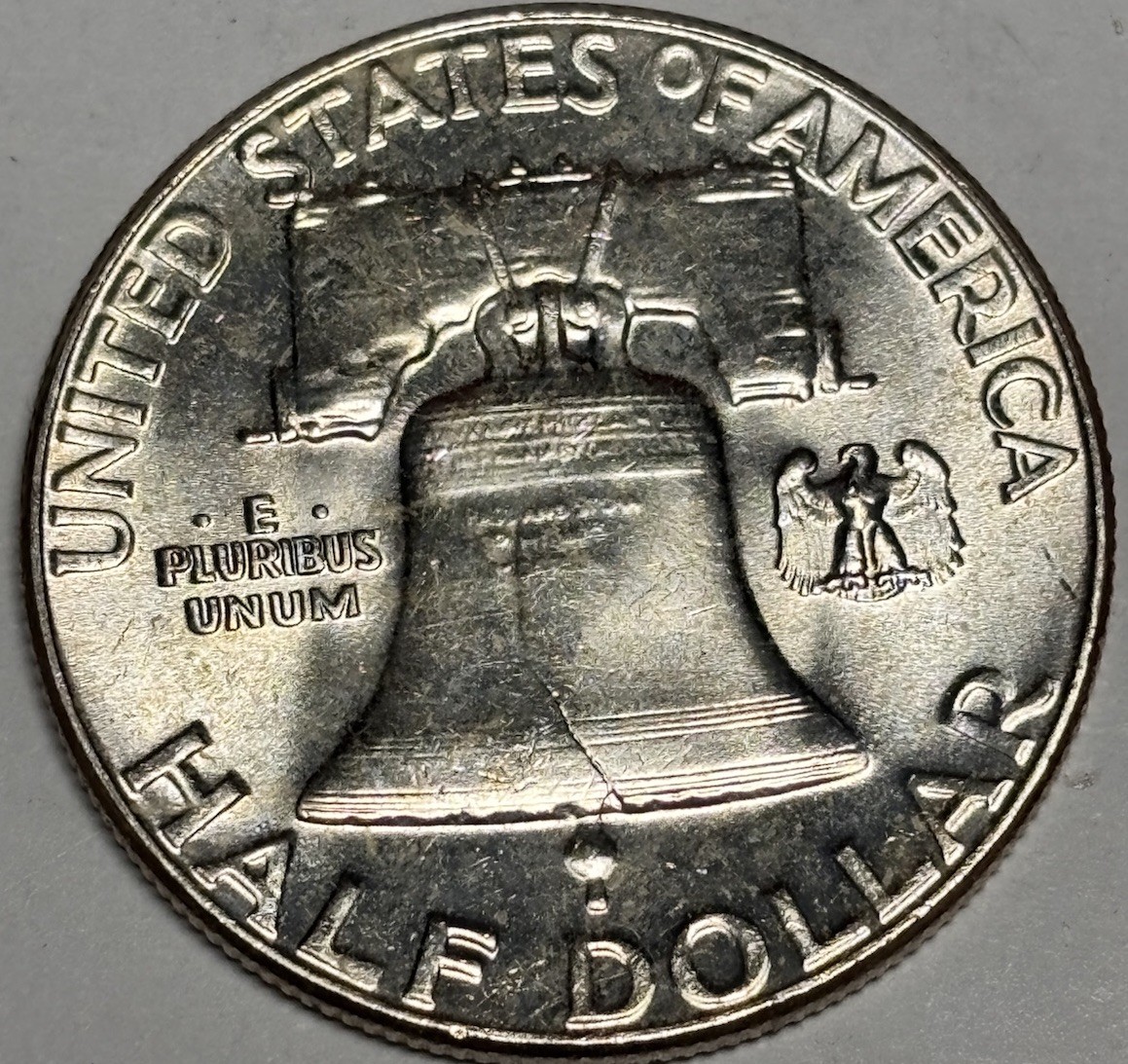 1963-p Franklin Half Dollar. GEM BU +FROM ORIGINAL ROLL!!!!