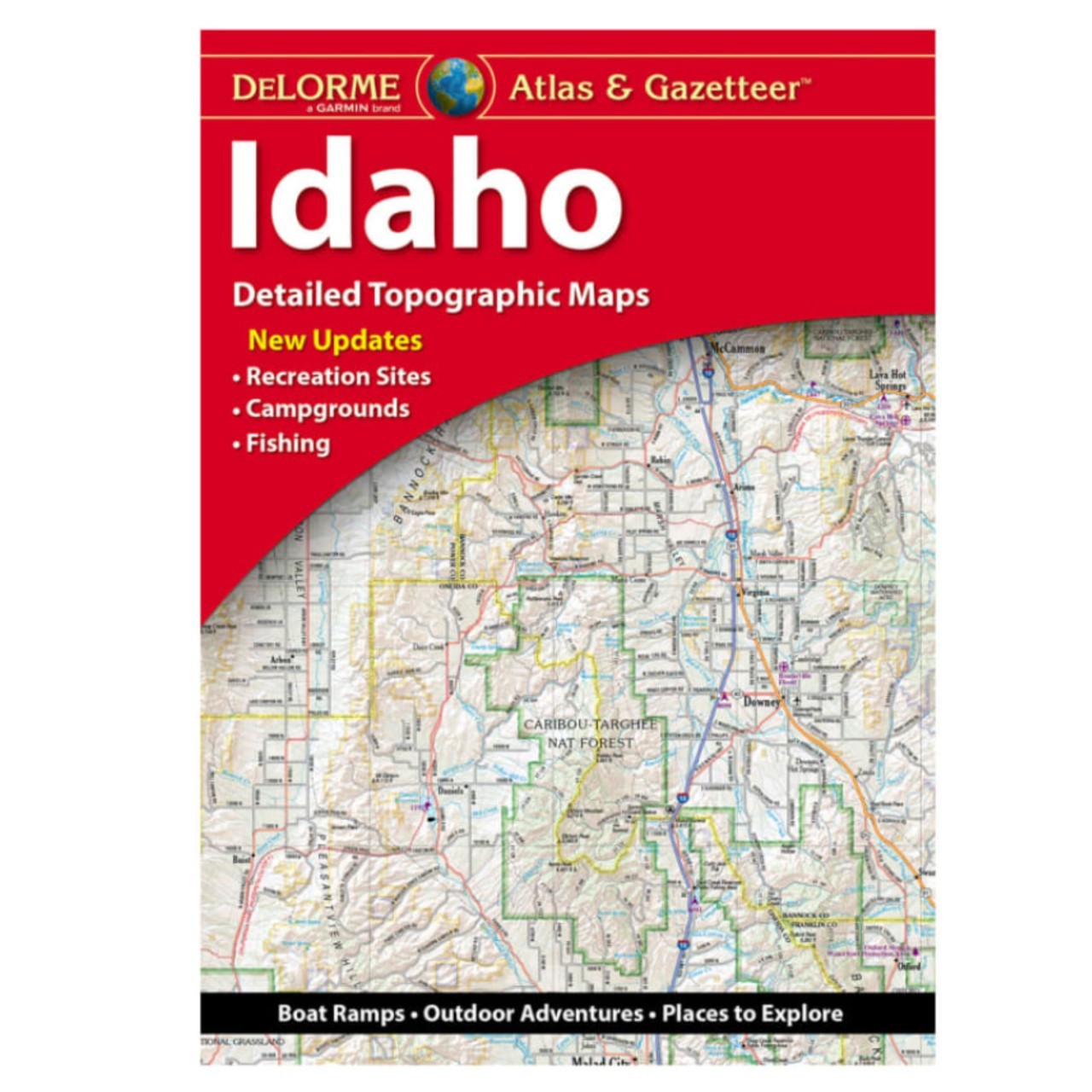 Delorme Atlas & Gazetteer | Idaho 2021 | New