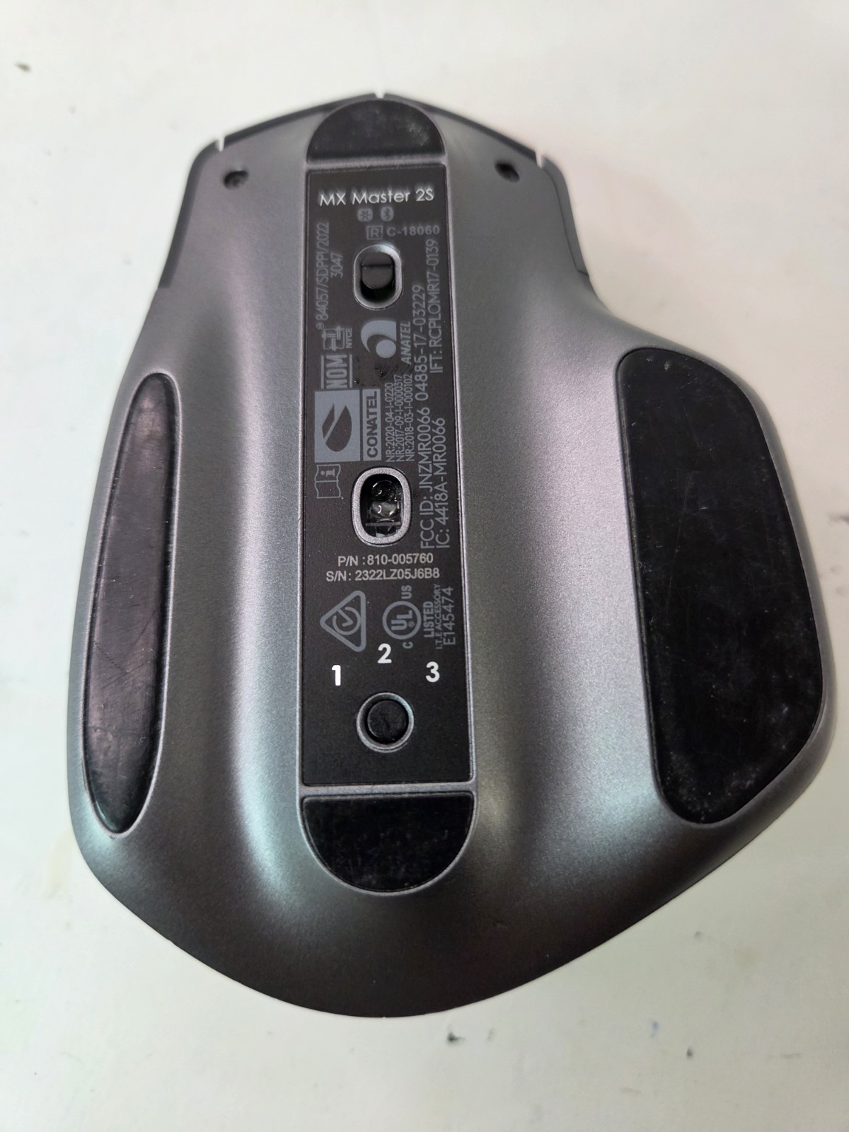 Logitech MX Master 2s Wireless Mouse - Gray