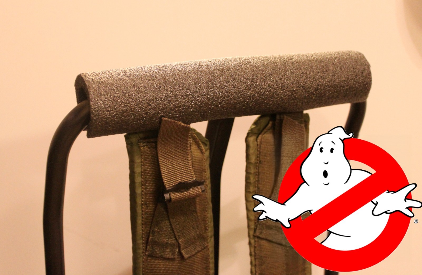 Gray GB1 NECK FOAM Ghostbusters Proton Pack prop ALICE HasLab Hasbro