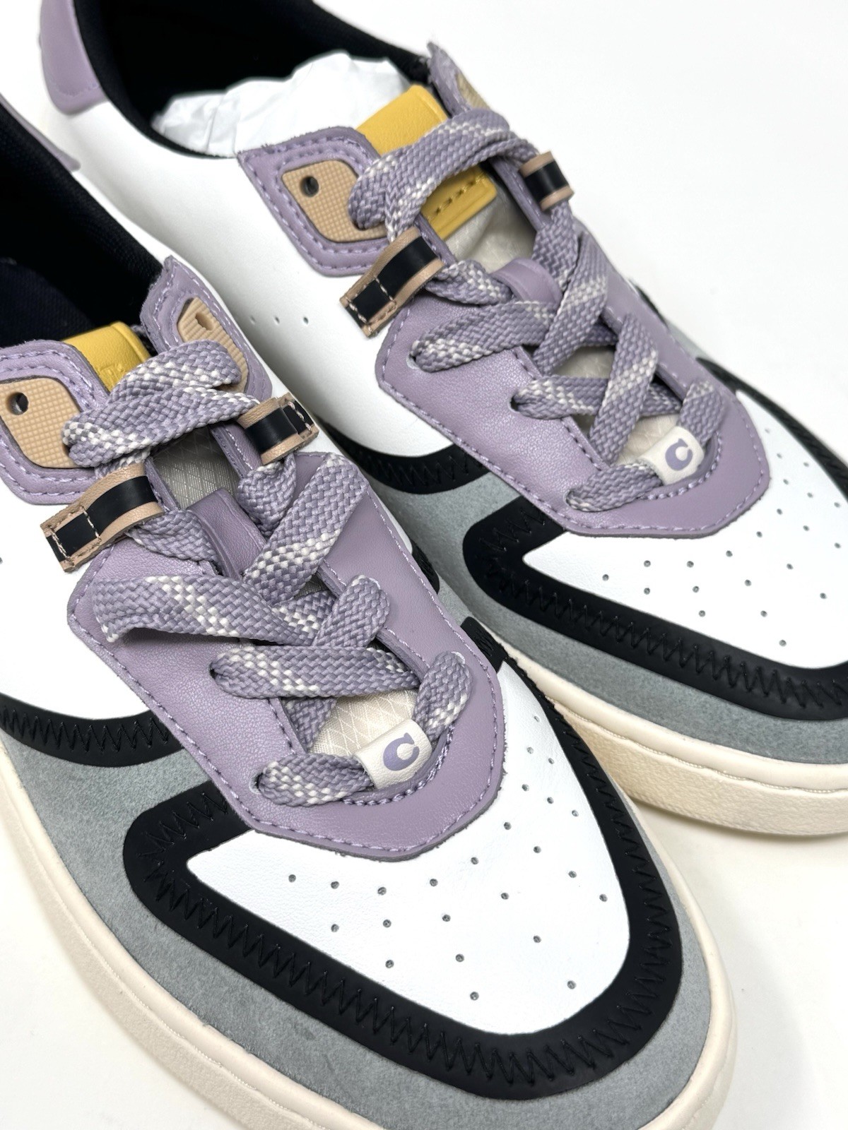 Coach G5045 CitySole Court Stylish Skateboarding Shoes Women's Purple Size 7.5B