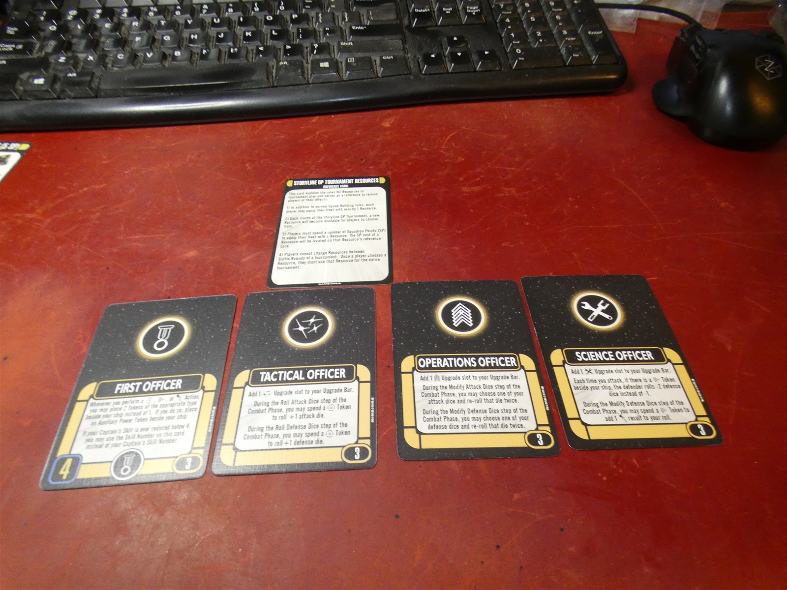 WizKids: Star Trek Attack Wing: OP Resources: Officer Cards