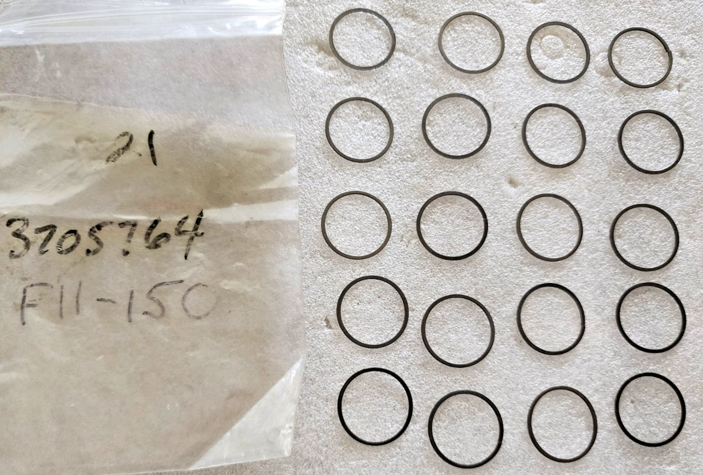 (QTY:20) Genuine Parker 3705764 Piston Ring Spare Parts F11-150 OEM