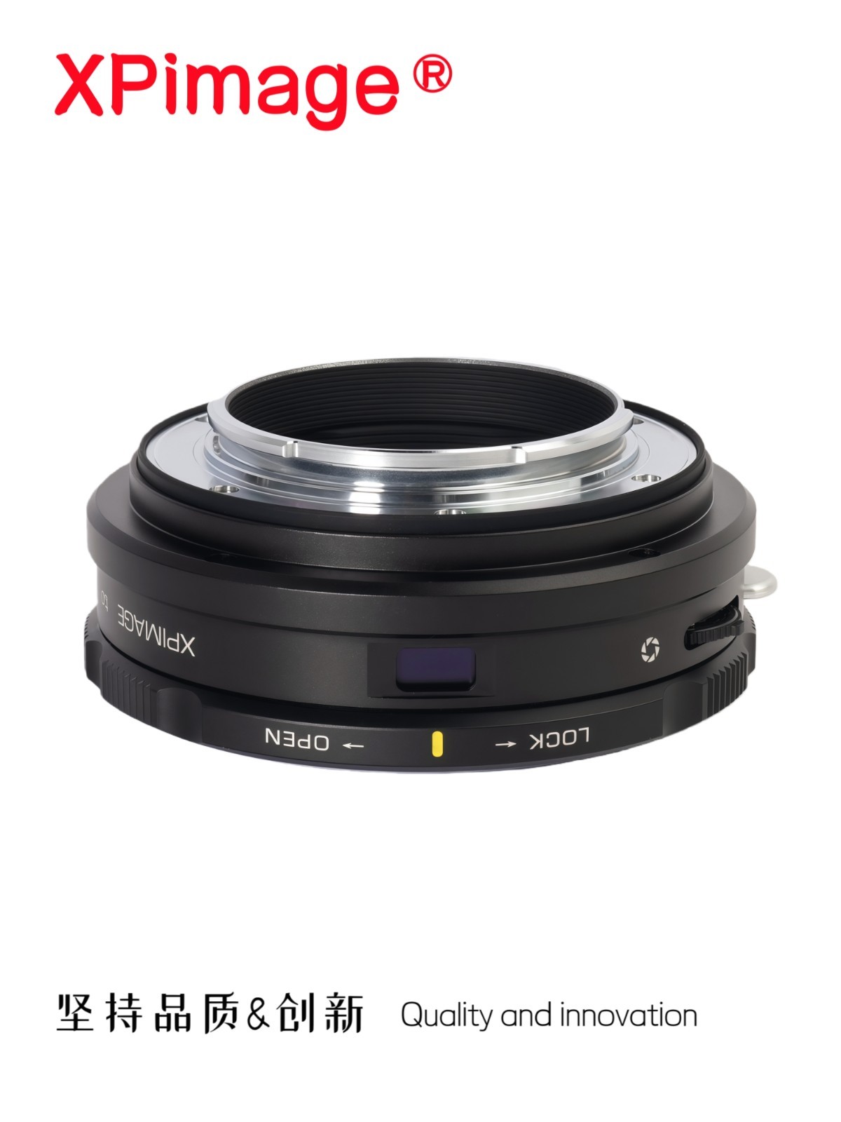 XPimage Electronic Aperture Lens Adapter for Canon EF Lens to Sony E FX9 Camera