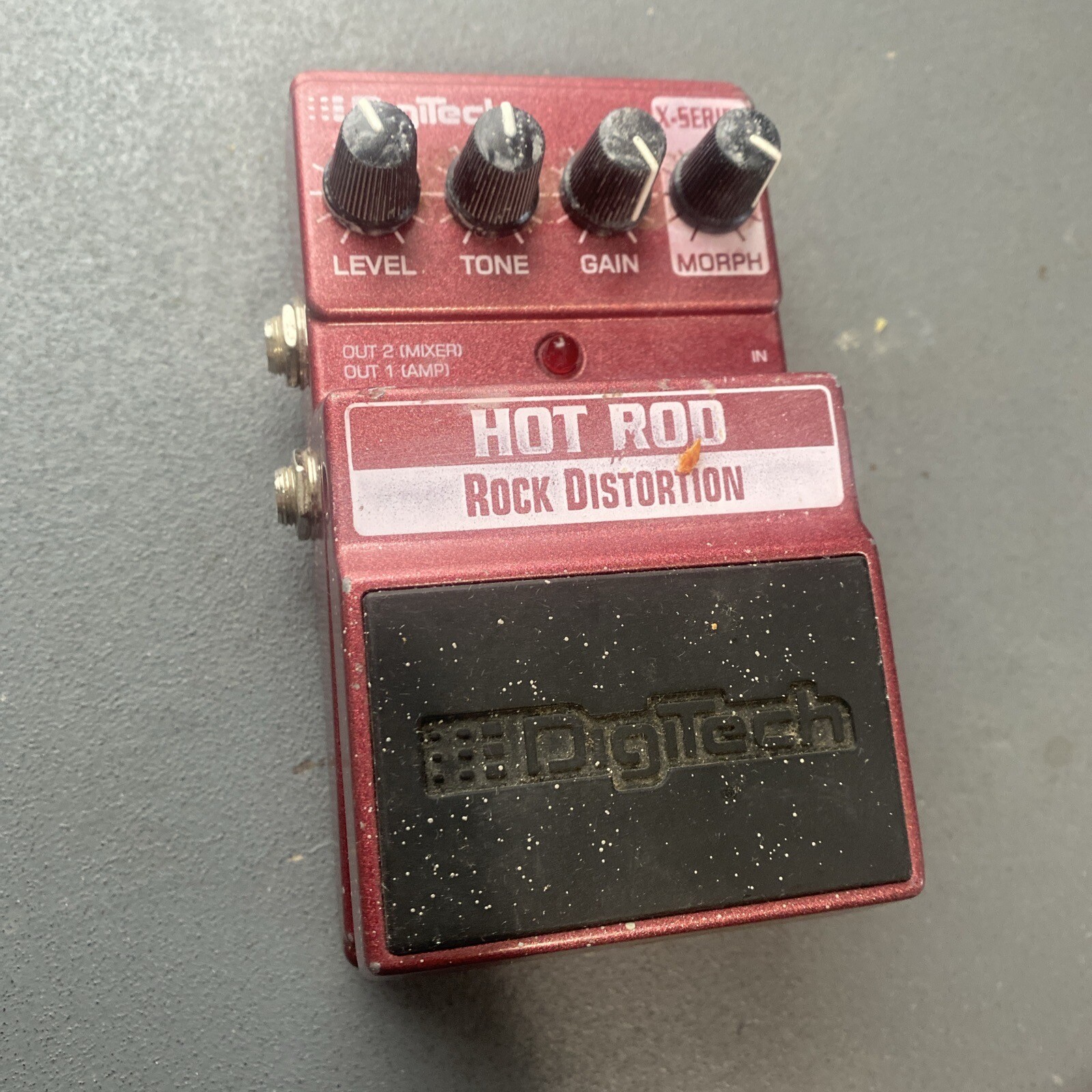 Nice Fully Working Digitech XHR HOT ROD Rock Distortion Pedal Free Shipping