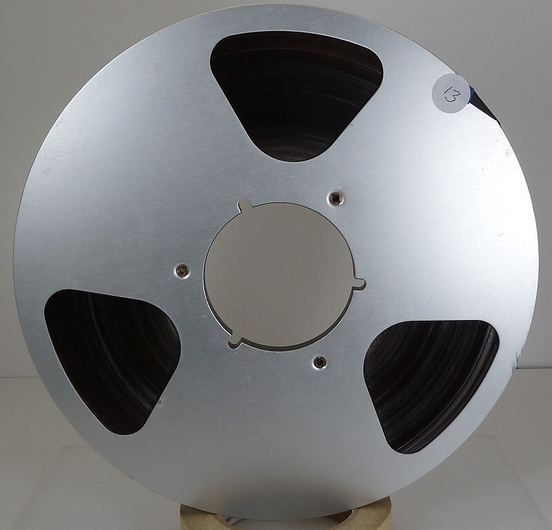 Scotch 10.5" Aluminum Metal Reel To Reel 1/4" Magnetic Recording Tape - Used