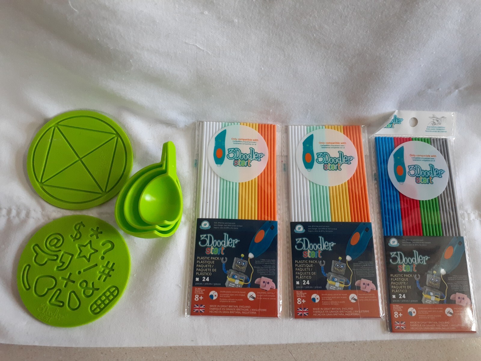 3Doodler Start Eco-Plastic Filament And Silicone Molds