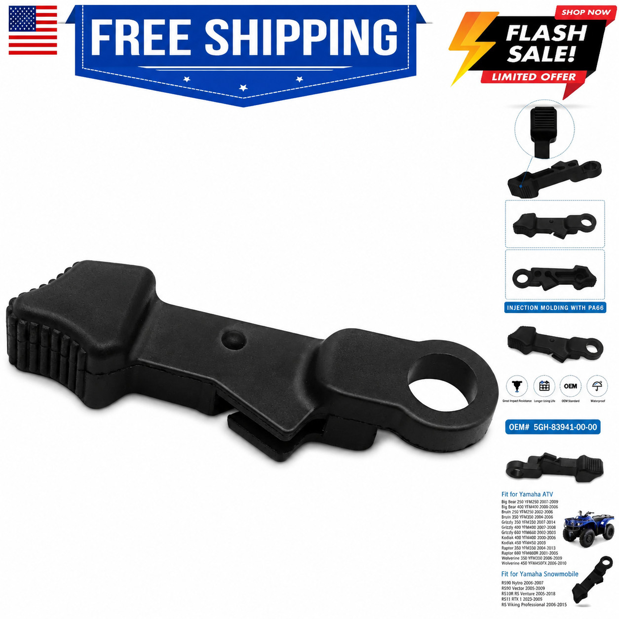 Choke Lever Switch for Yamaha Raptor Grizzly Kodiak Big Bear Bruin Wolverine ...