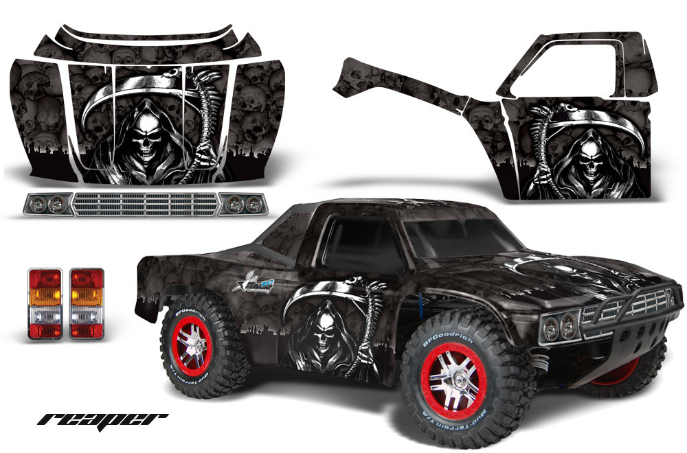 AMR RC GRAPHIC DECAL KIT TRAXXAS ST COURSE JCONCEPTS 1979 FORD F250 BODY REAPER