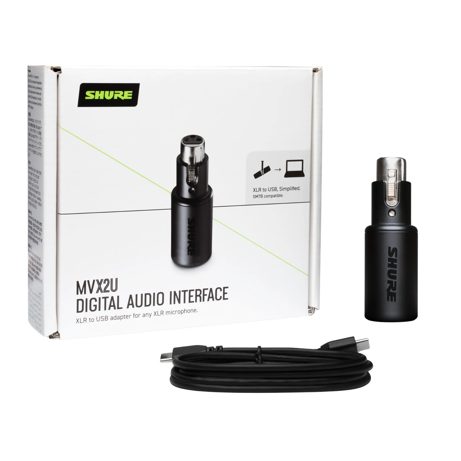 Shure MVX2U Gen 2 USB-C Audio Interface