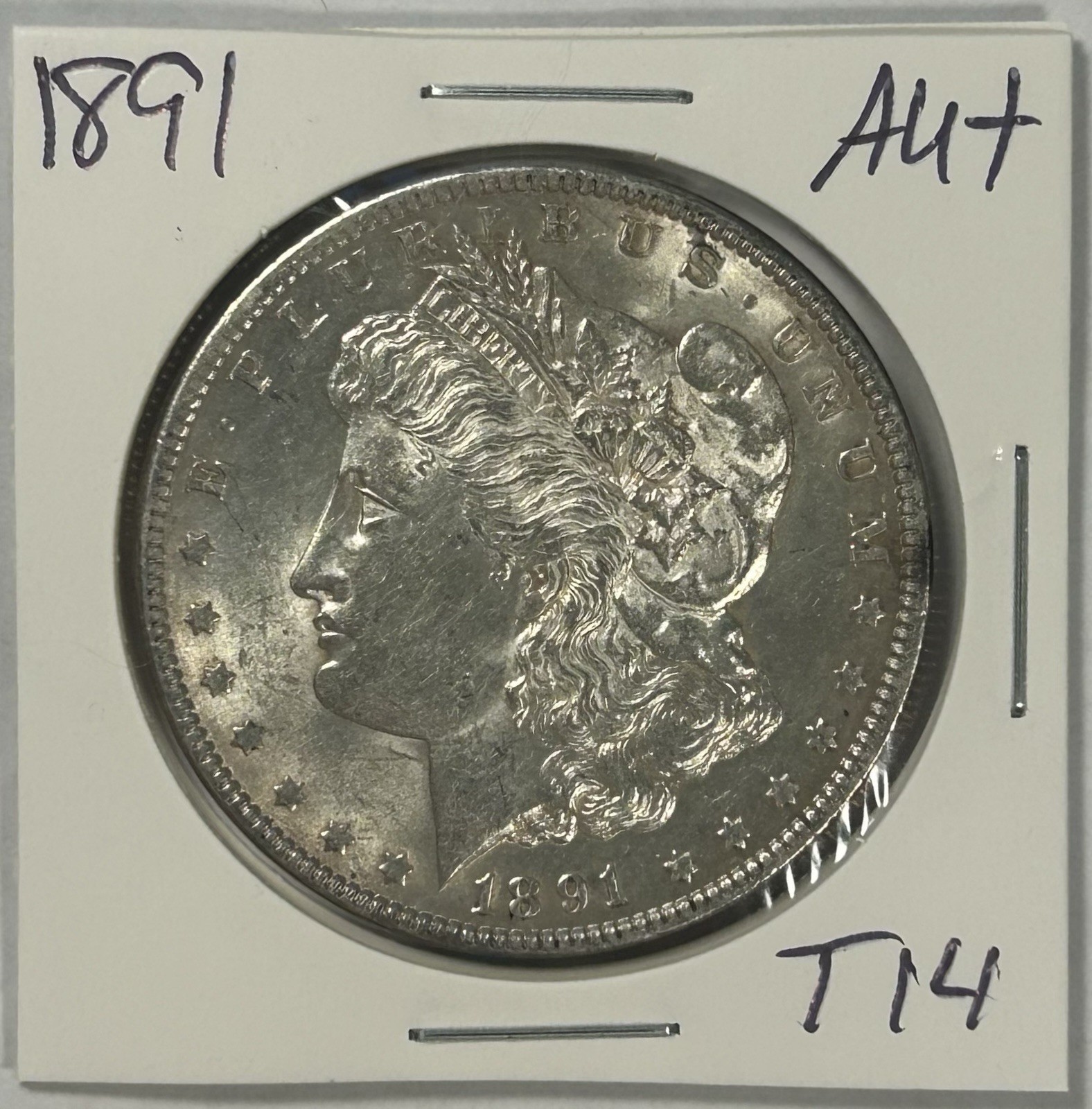 1891 Morgan Silver $1 Dollar Coin