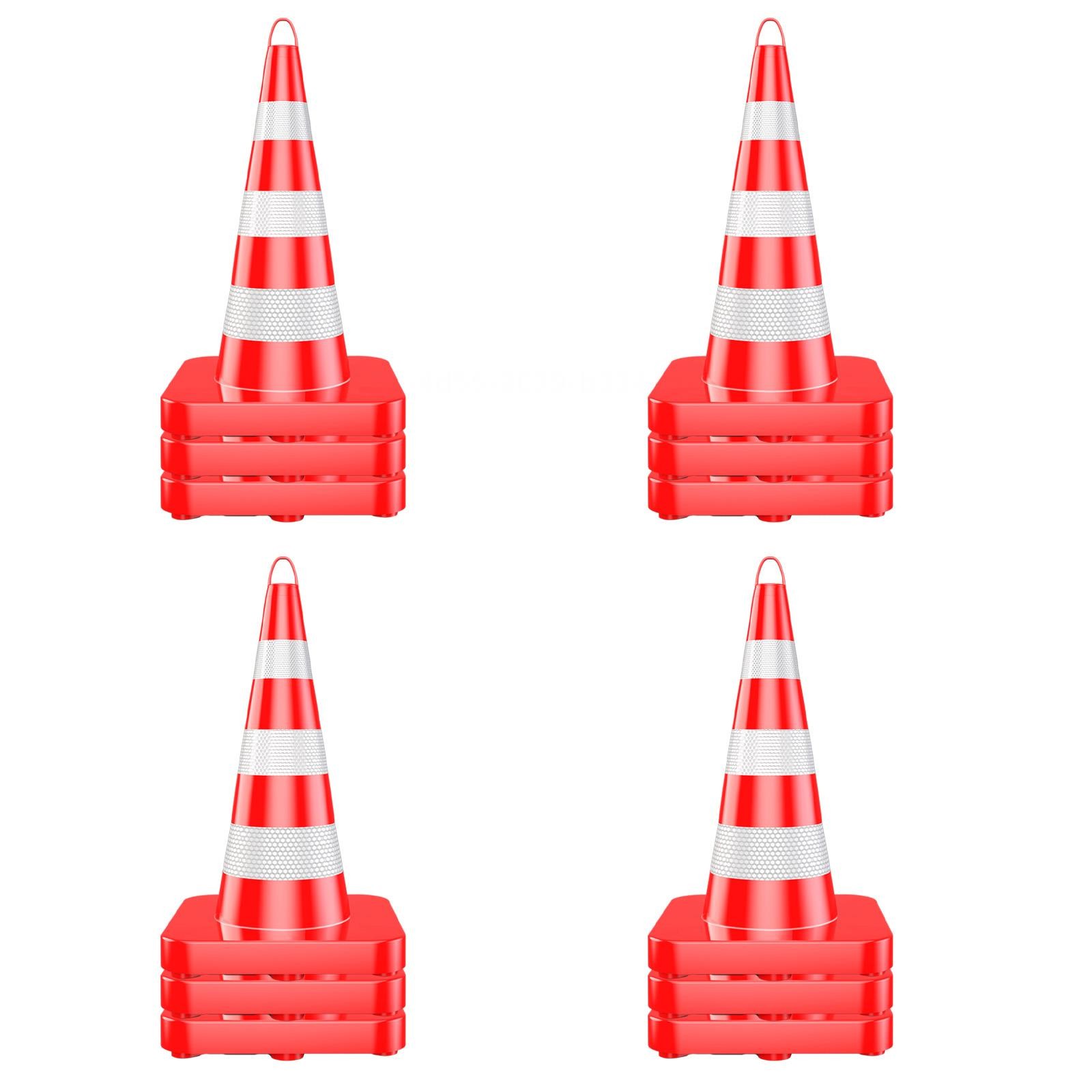 18"28"36" Orange Traffic Cone Safety Cones Traffic Reflective Collars Road Cones