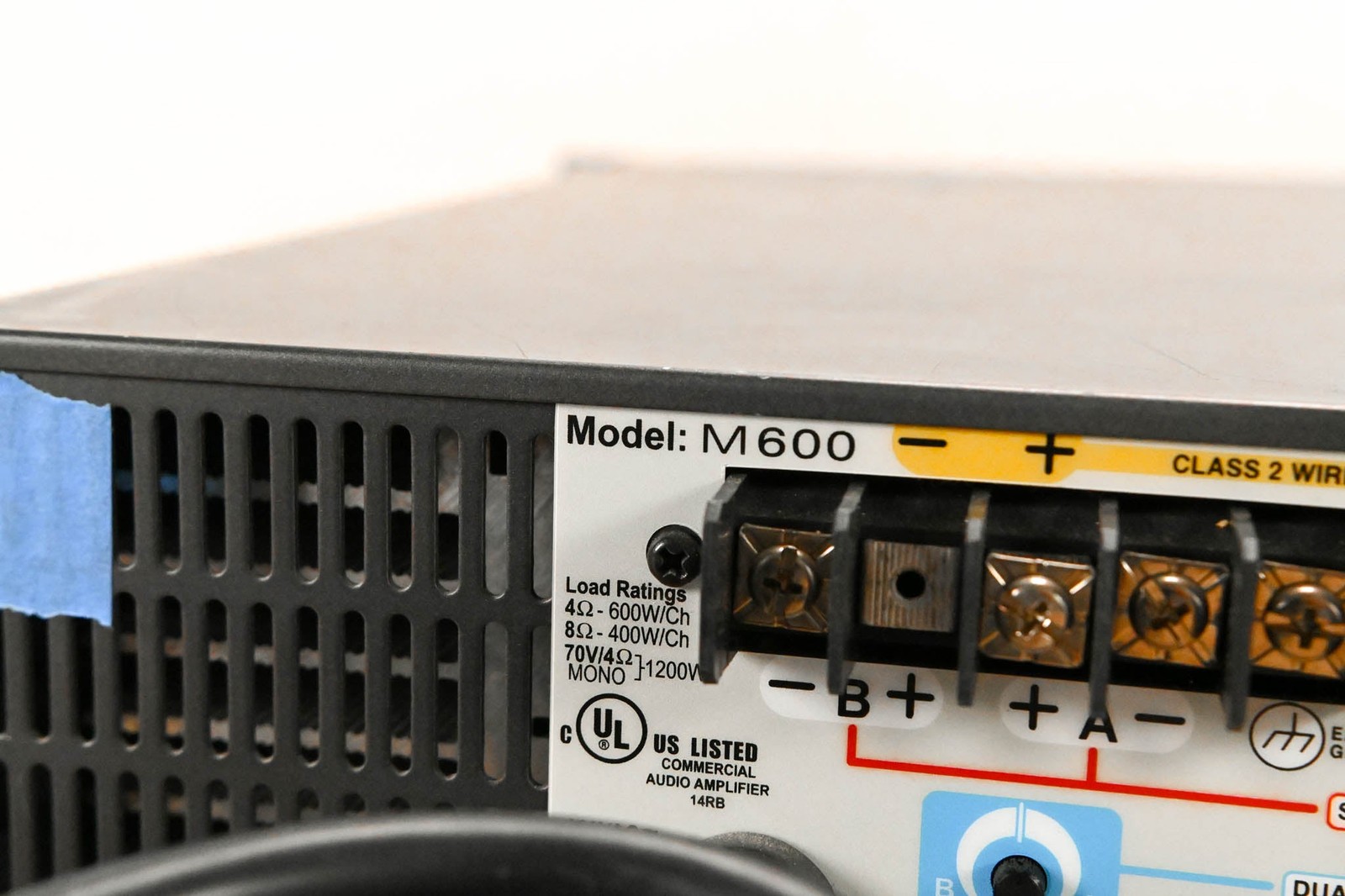 Bogen M600 M-Class Modular Power Amplifier CG01N8D