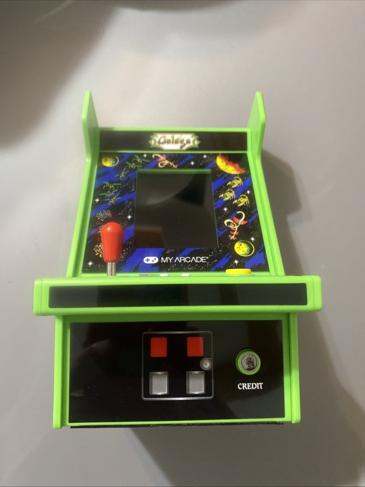 MY ARCADE GALAGA MICRO PLAYER RETRO ARCADE - Excellent Clean Tested Working