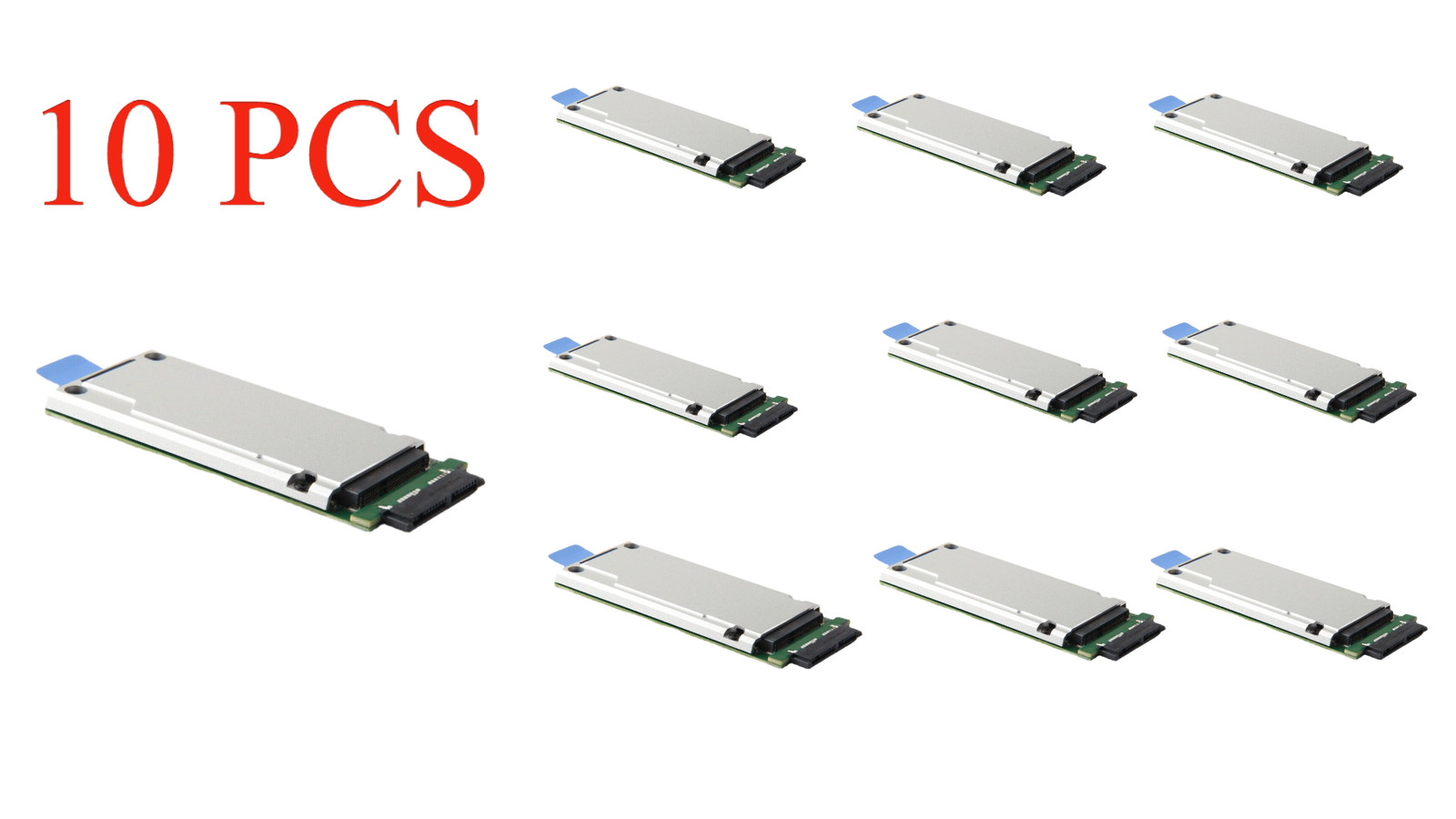 10 PC SSD Adapter For Dell Lattiude Rugged 7204 7214 MSATA SSD Caddy Replacement