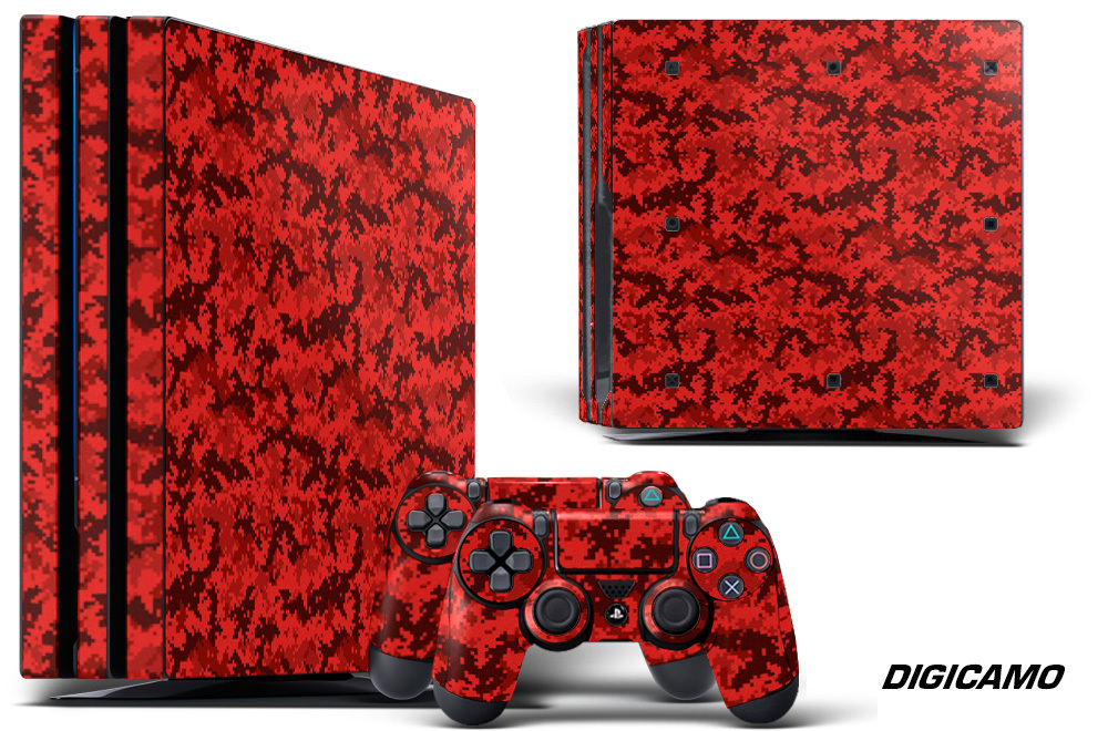 Skin Decal Wrap For PS4 PRO Playstation 4 Pro Console + Controller Stickers DIGI