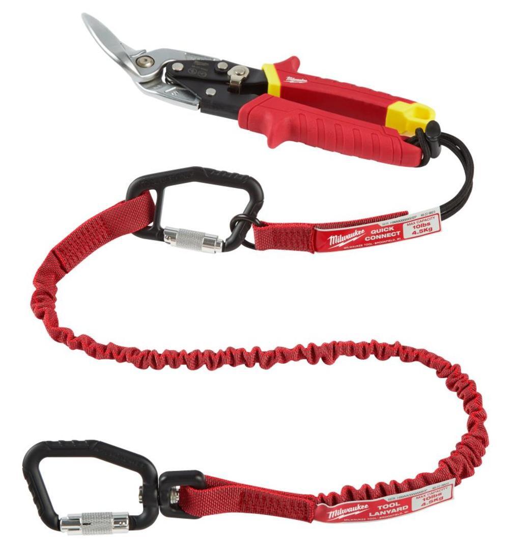 Milwaukee 10 Lb. Quick-Connect Locking Tool Lanyard