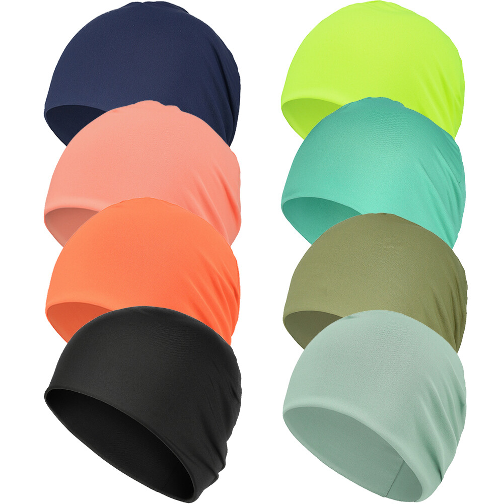 Skull Cap Bicycle Helmet Liner Beanie Hat Sports Ski Warmer Hat for Cold Weather