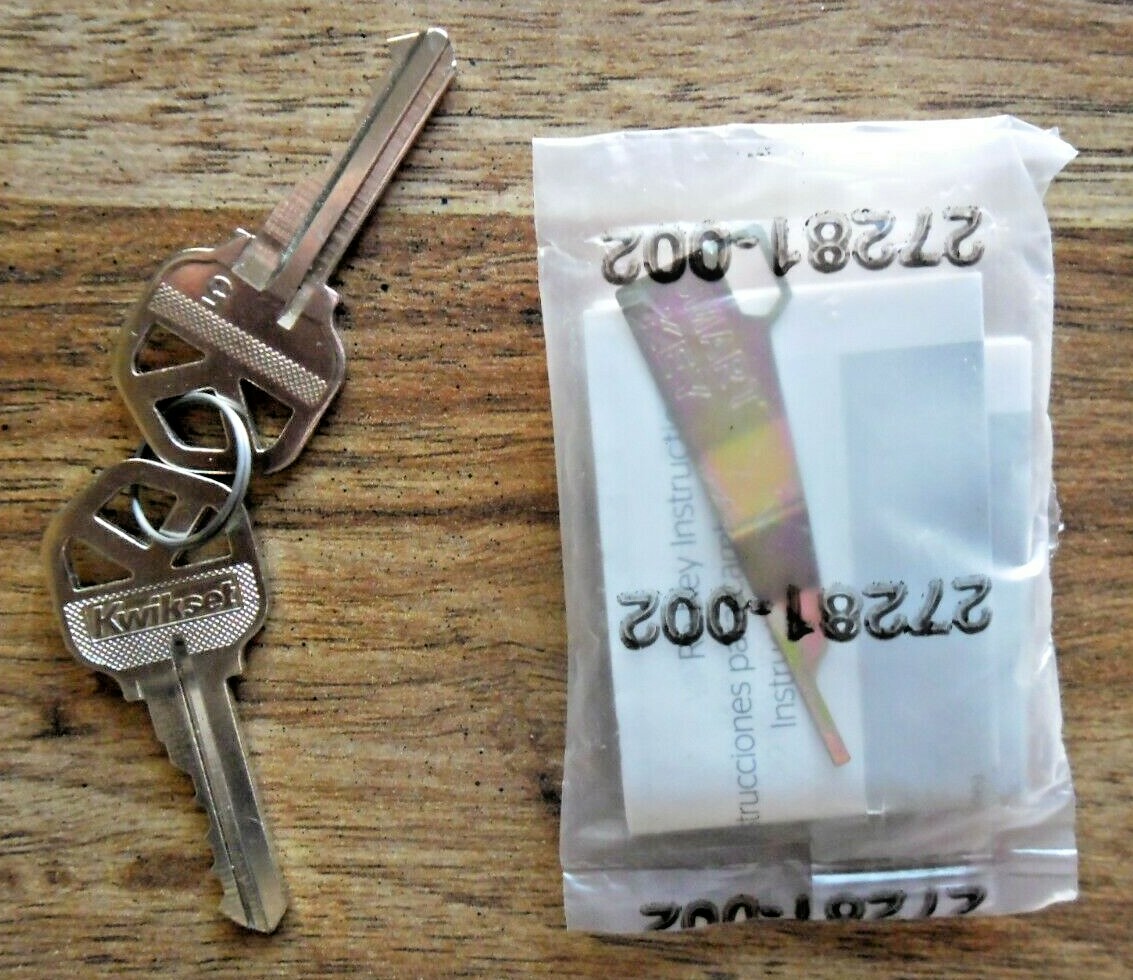 KWIKSET SMART KEY RE KEY TOOL & 2 KEYS NEW! SMARTKEY KWIK SET