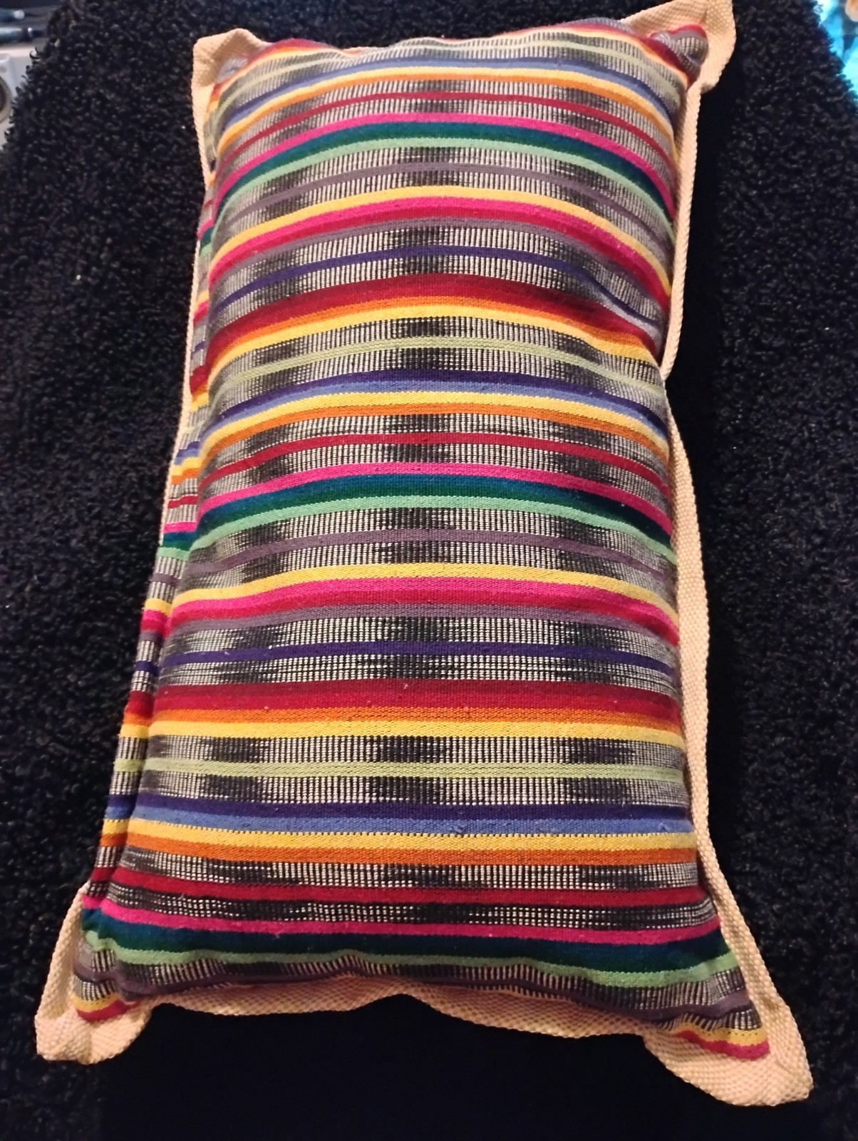 World Market Handwoven Indian Kilim Pillow Cover 14 X 24