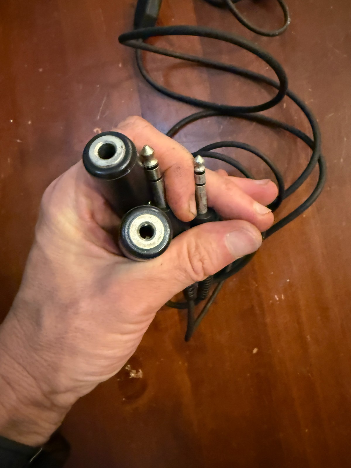 Headset pilot ga cord assembly adaptor long multiple