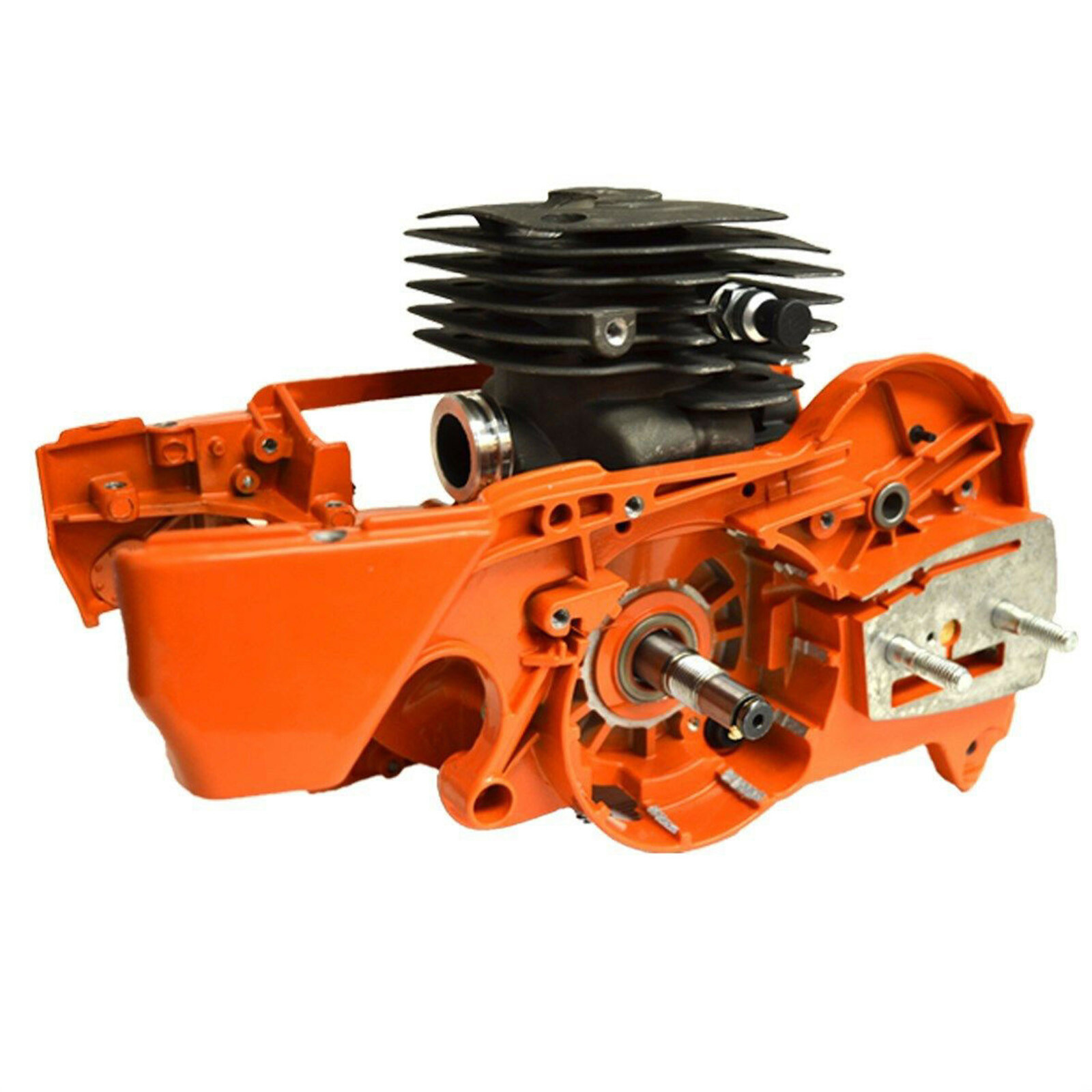For Husqvarna 372 372XP CHAINSAW Crankcase Piston Cylinder Motor Engine Assembly