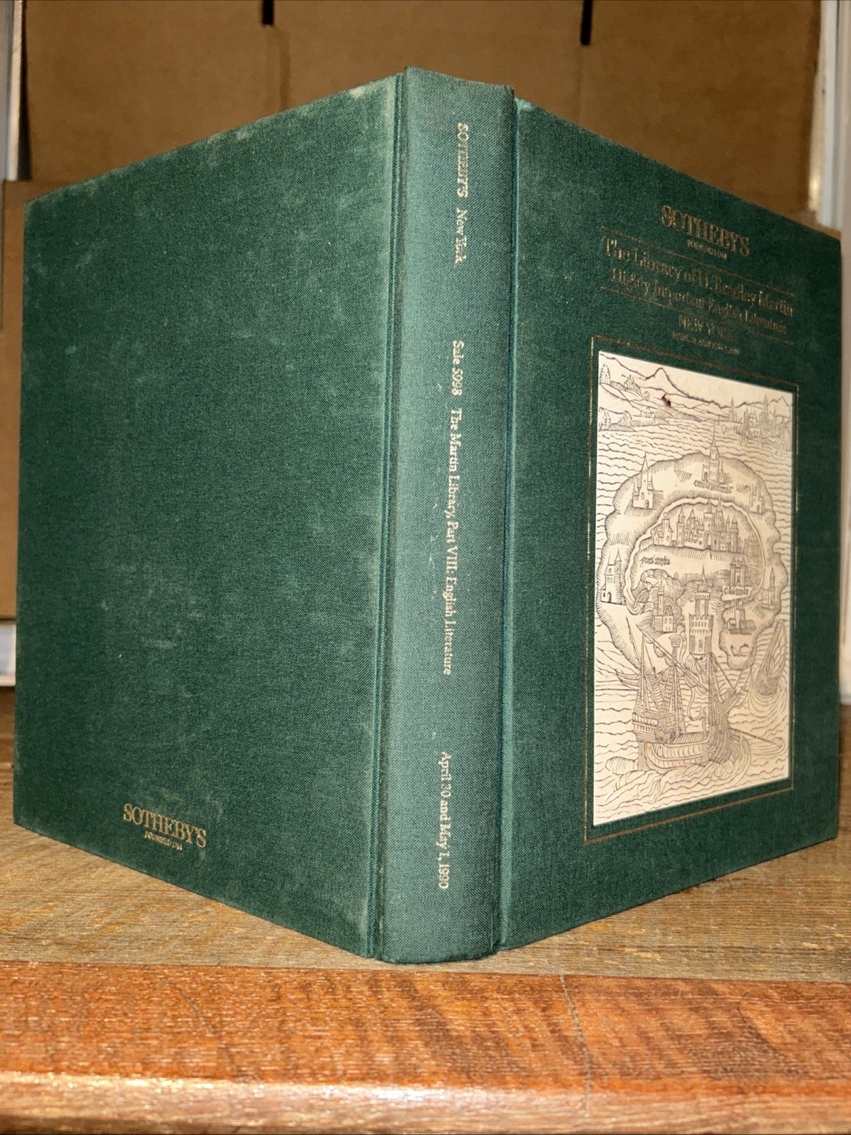 Sotheby’s Catalog: H. Bradley Martin Collection English Literature- May 1990