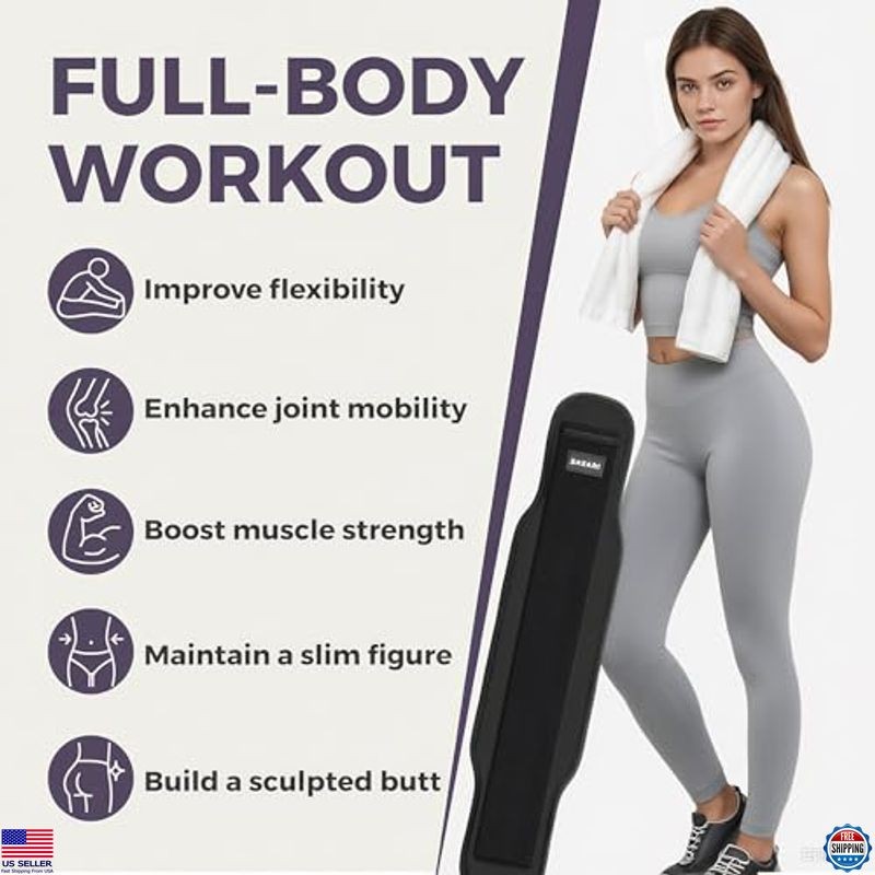 Hip Thrust Belt with Non-Slip Padding – Comfortable Hip Protection, Effective