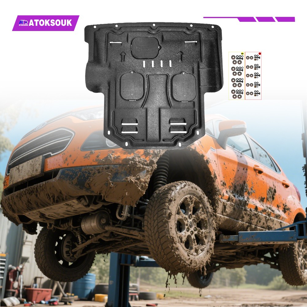 Front Skid Plate For Ford EcoSport 2018-2022 Underbody Engine Splash Shield