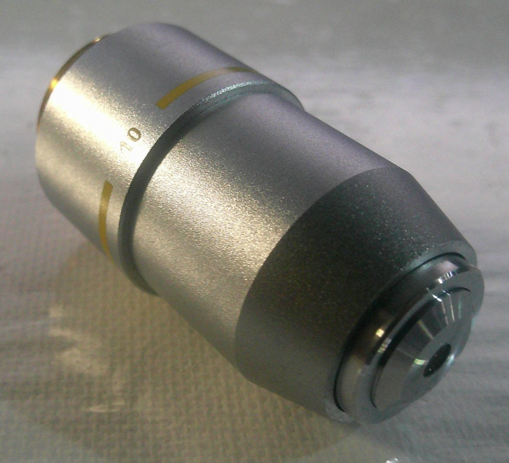 AmScope 10X Plan Achromatic Microscope Objective Lens