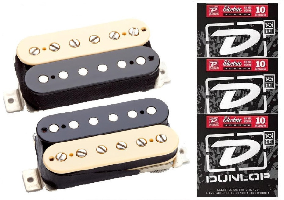 Seymour Duncan Vintage Blues SH-1 + SH-1N  '59 Zebra Pickup Set ( 3 SETS FREE )