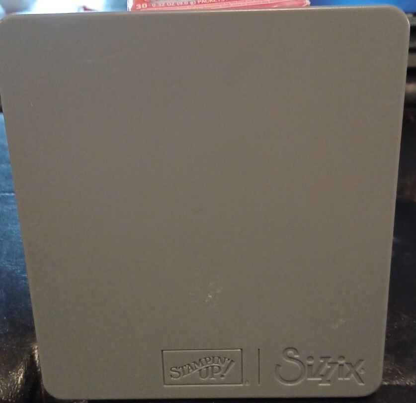 Stampin Up Sizzix Bigz Alphabet Typeset A-J
