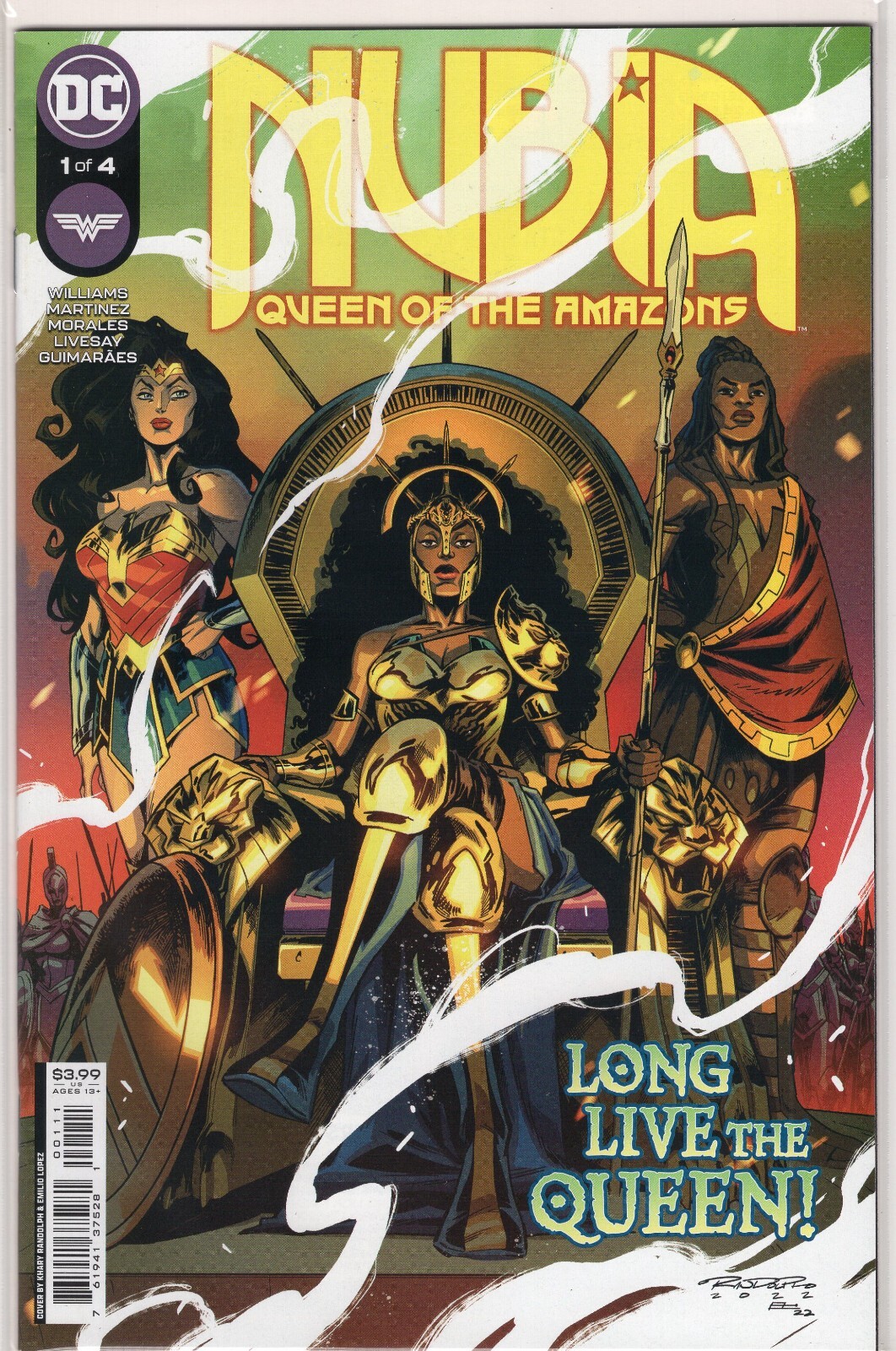 Nubia Queen of the Amazons #1 DC Comics 2022 NM+