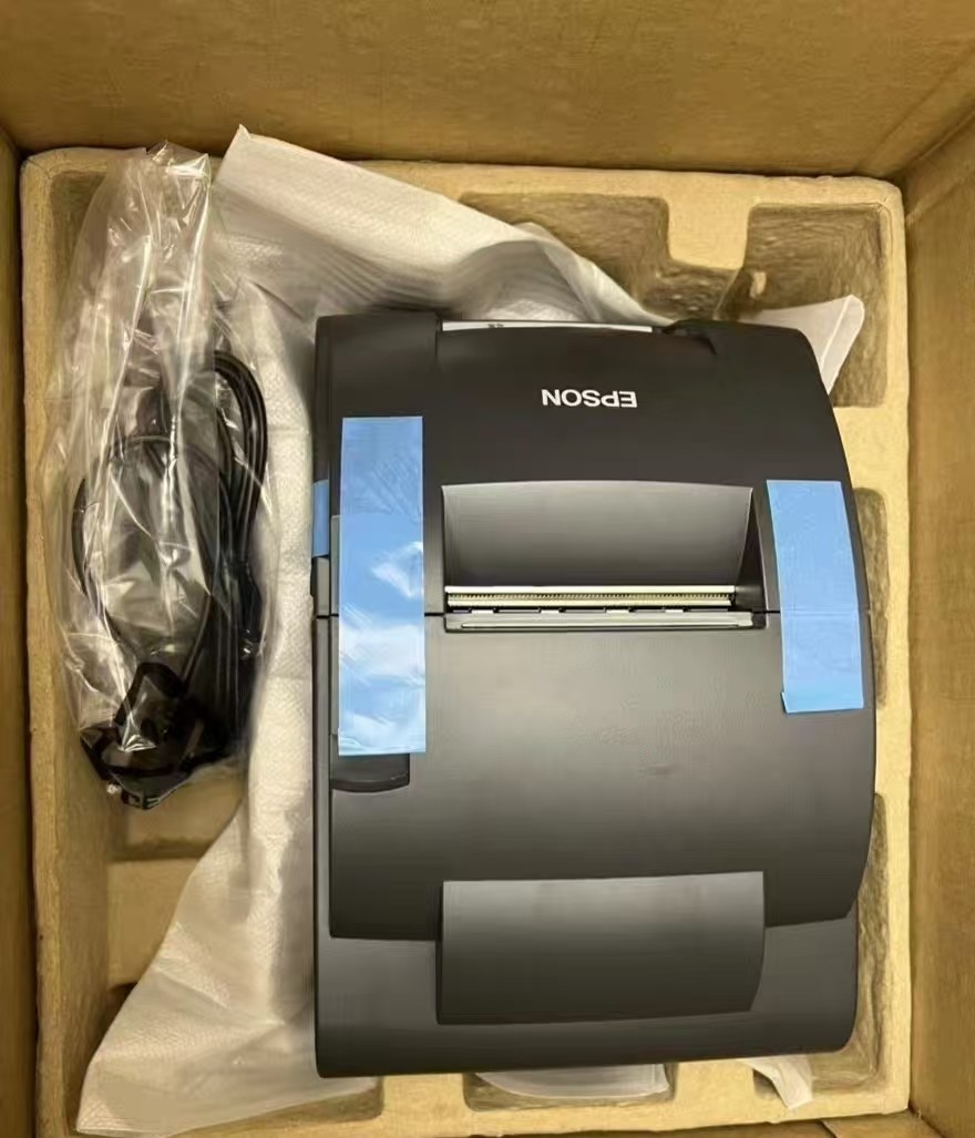 Epson Micros TM-U220B M188B Dot Matrix POS Receipt Printer Ethernet w power supp