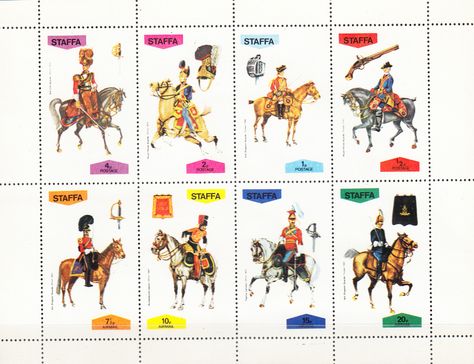 W STAFFA 014 MILITARY CAVALRY