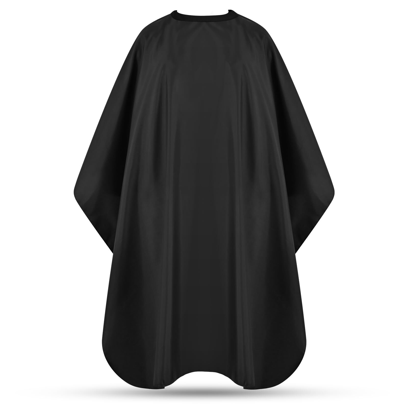 Hair Cutting Cape with Adjustable Snap Closure, Professional Barber Cape, Large