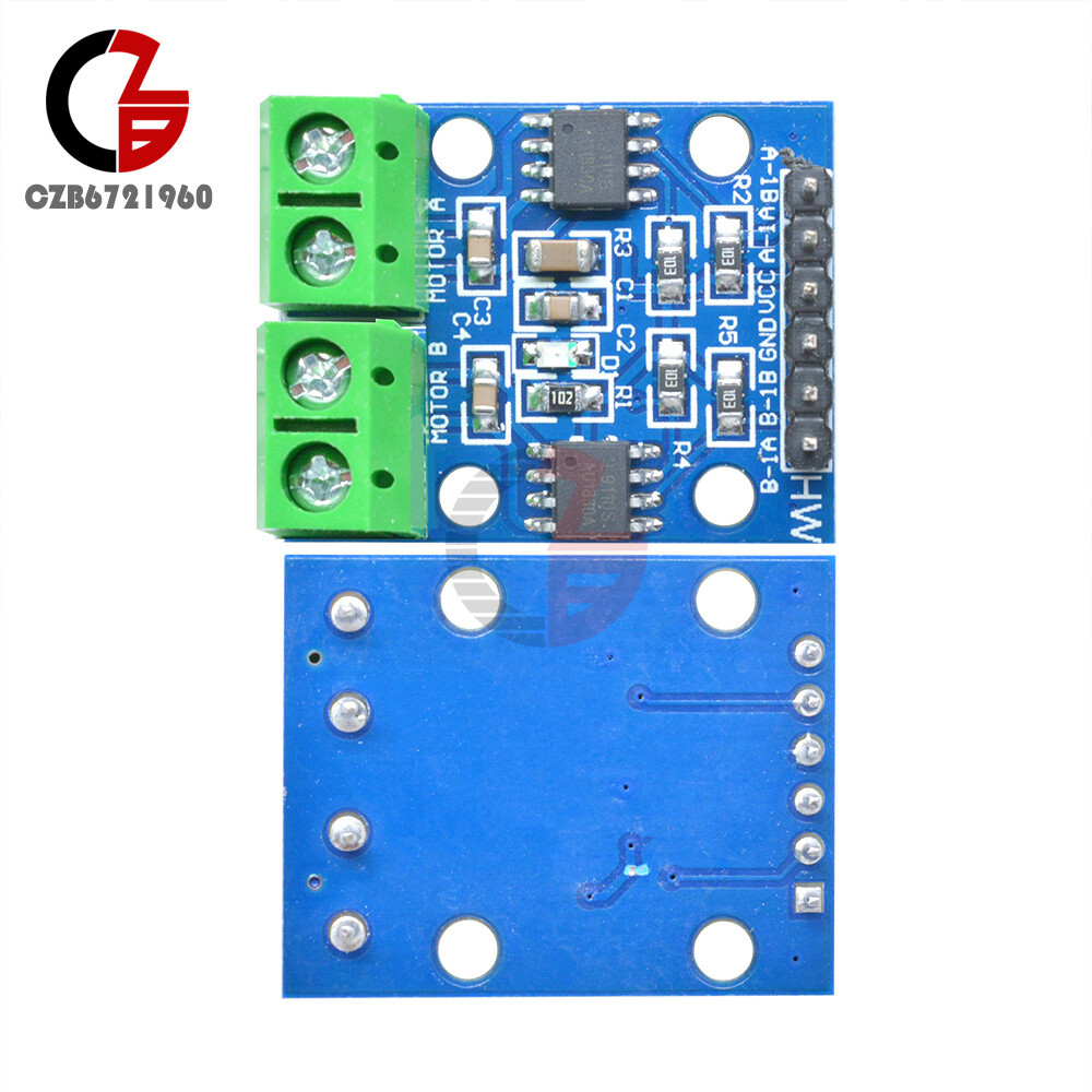10Pcs H-bridge Stepper Motor Dual DC Motor Driver Controller Board L9110S