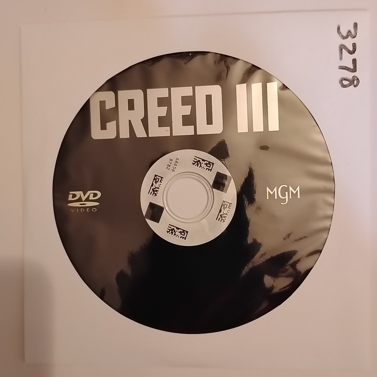 DVD Creed 3 Rdbx Disc Only 3278
