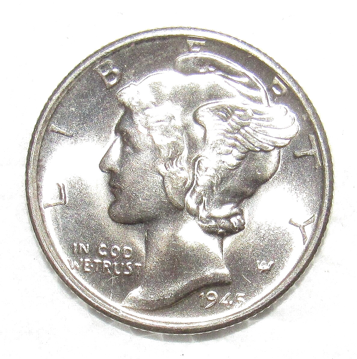 1945 S Mercury Dime VERY CHOICE BRILLIANT UNCIRCULATED (Y13)