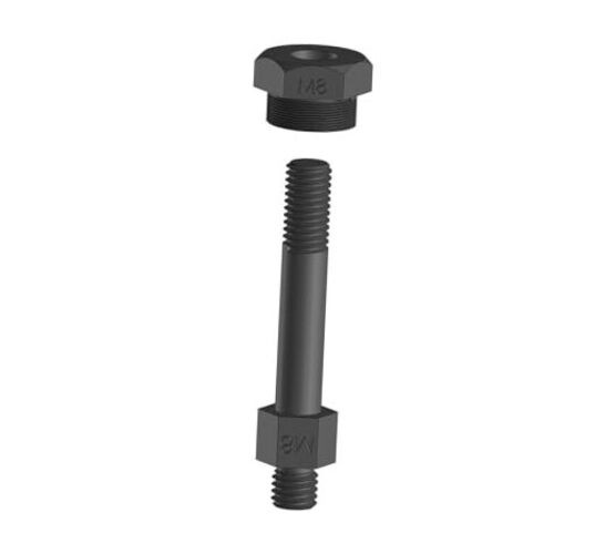 X1S Rivet Nut Drill Adaptor Replacement Mandrel and Nosepiece () M8